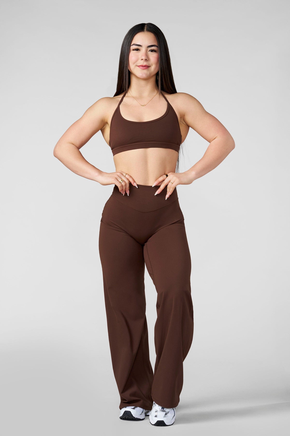 W2289 - Kove Wide Leg Flare Leggings (Short)