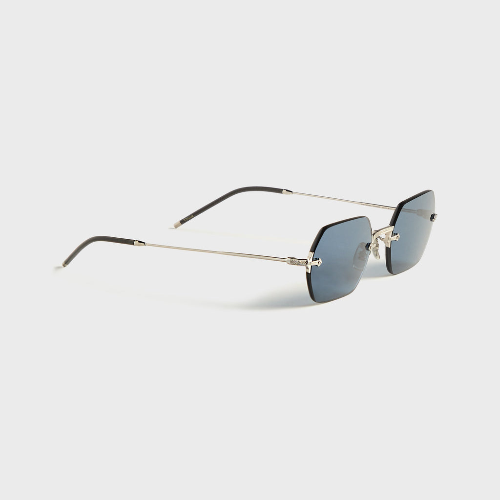 Oliver Peoples TK-13 Sunglasses - Silver / Blue