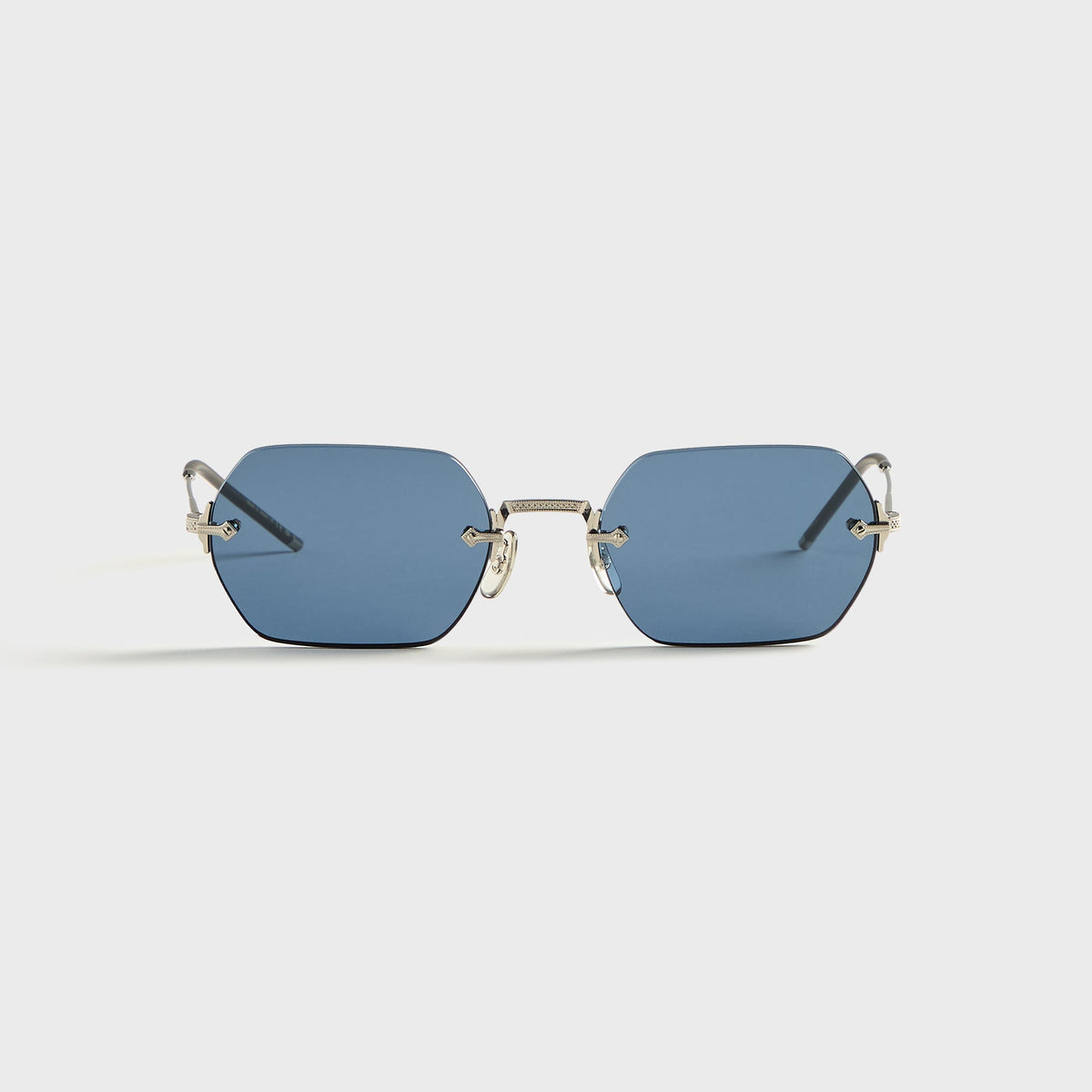 Oliver Peoples TK-13 Sunglasses - Silver / Blue