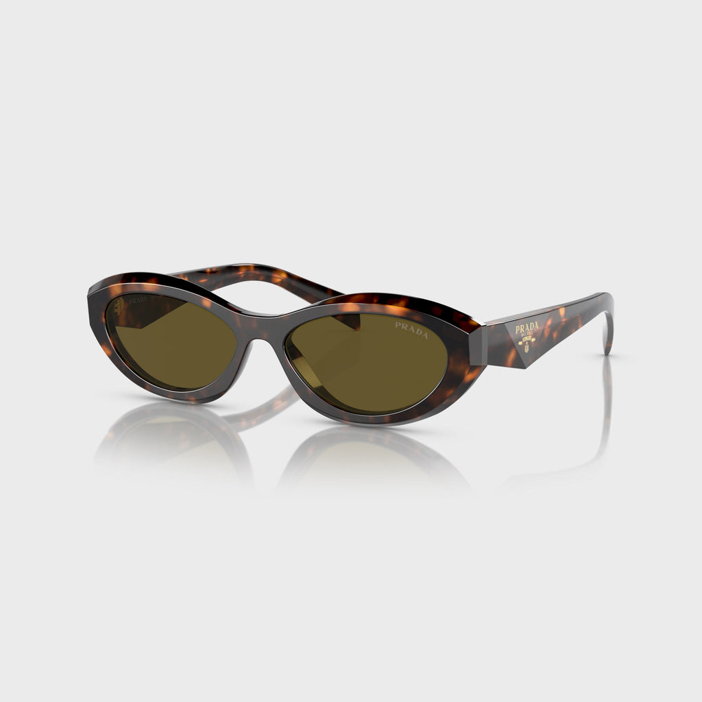 Prada PR 26ZS Sunglasses - Honey Tortoise / Dark Brown