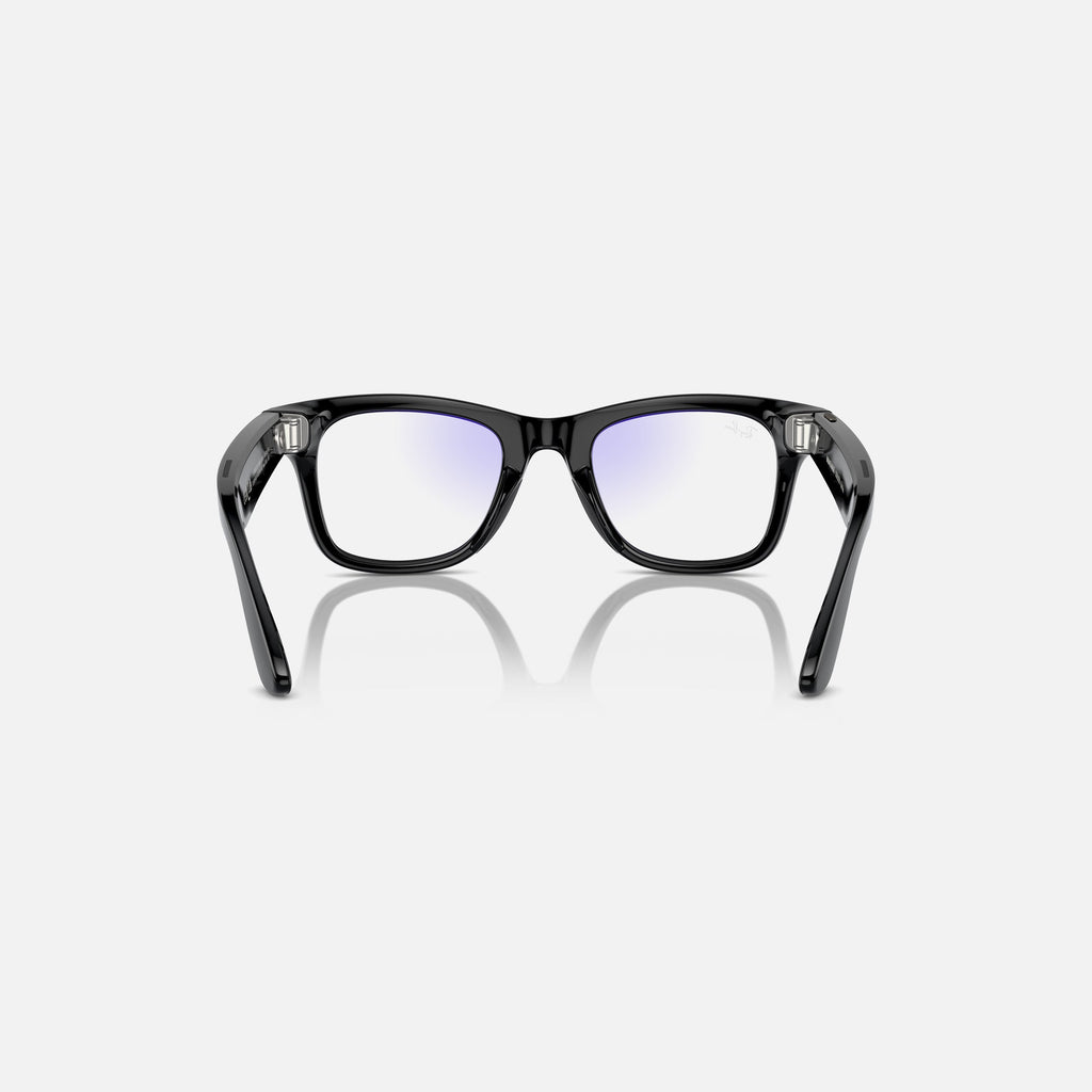 Ray-Ban Meta Wayfarer - Shiny Black Clear
