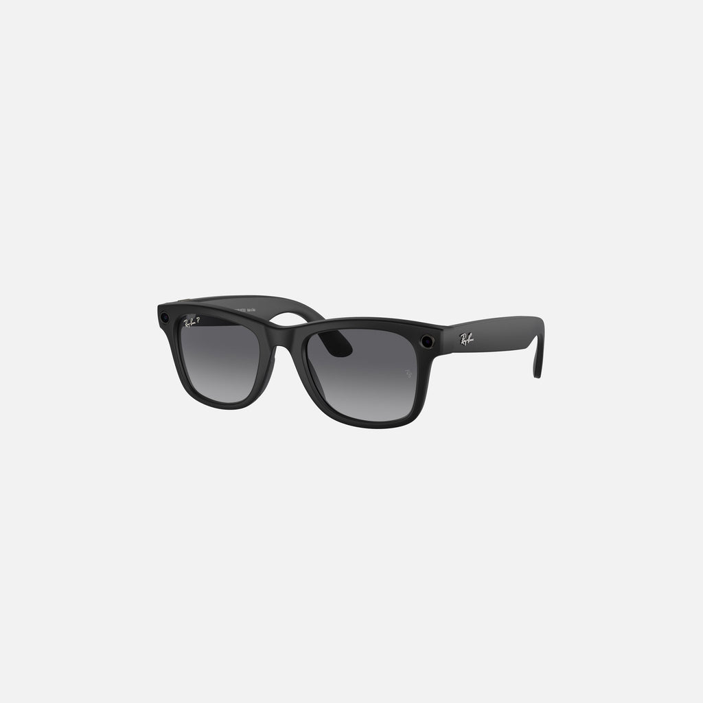 Ray-Ban Meta Wayfarer - Matte Black Polar Gradient Graphite