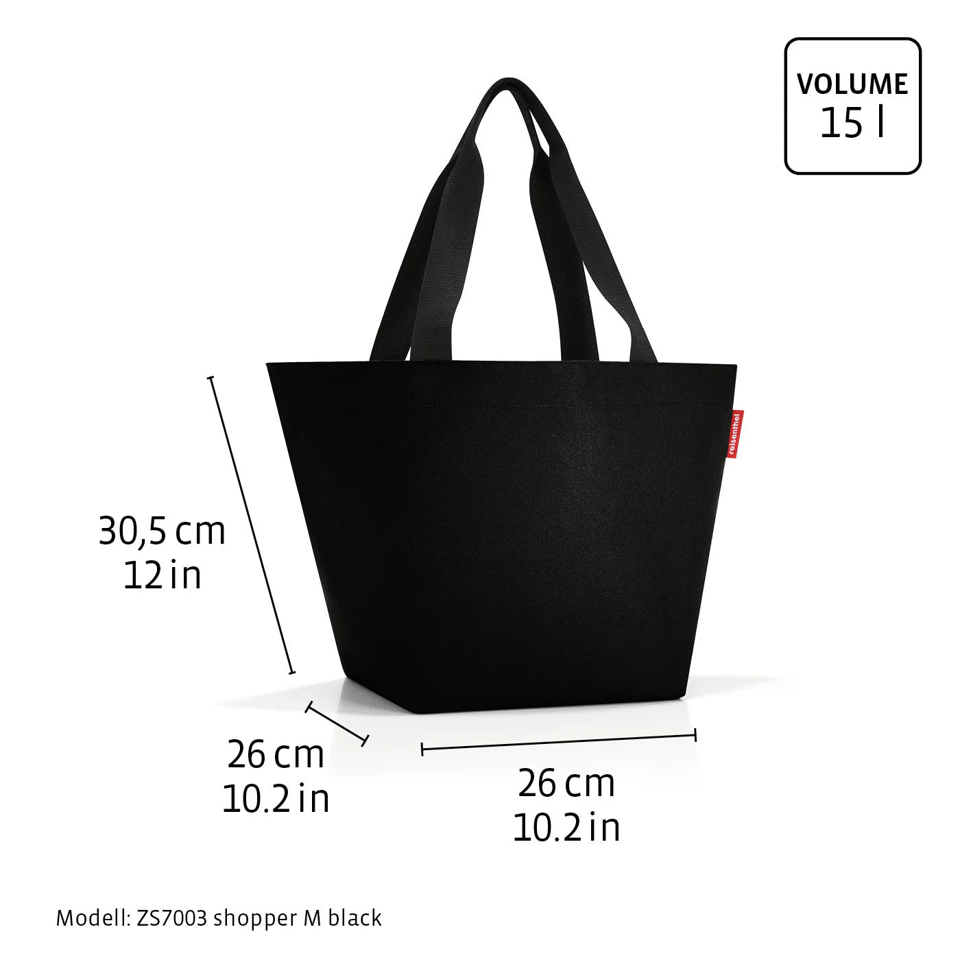 Shopper M Twist Sky Rose
