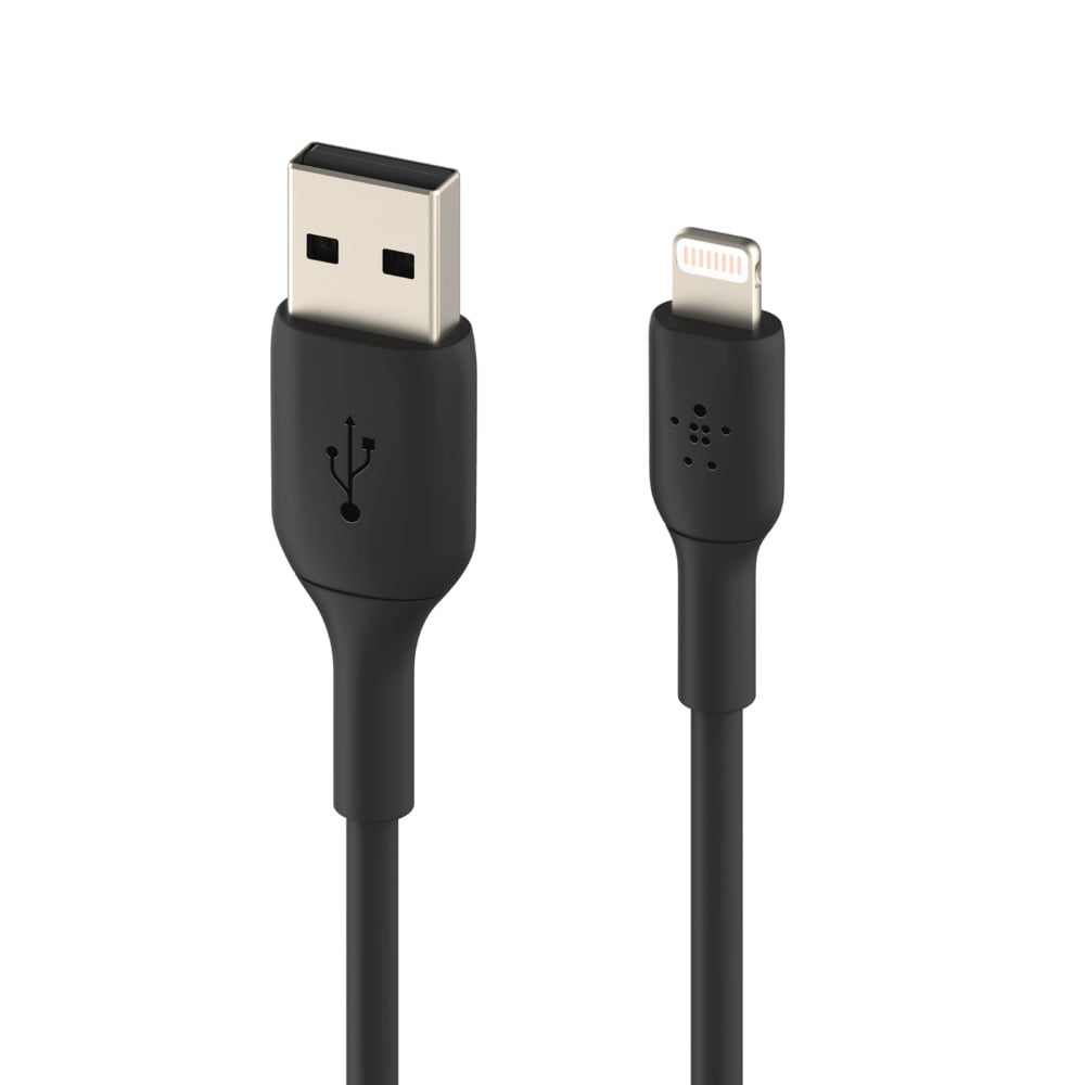 Belkin BOOST CHARGE 6.6 Foot Black Lightning To USB-A Cable - CAA001BT2MBK - image 2