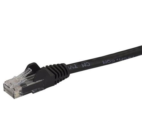 StarTech Black Snagless Cat 6 7 Ft. Ethernet Cable - N6PATCH7BK - image 2