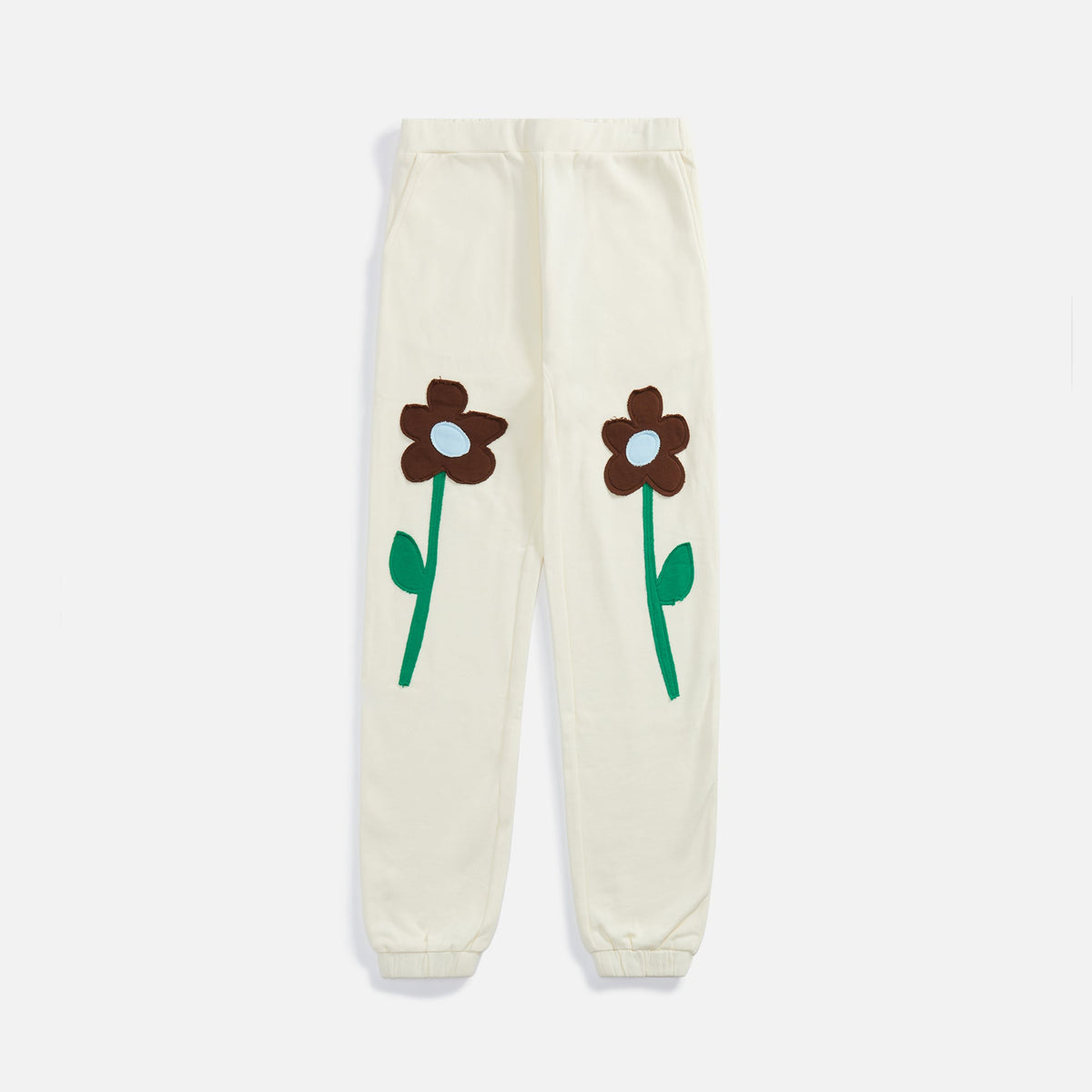 Sandy Liang Tuber Sweatpant - Coconut
