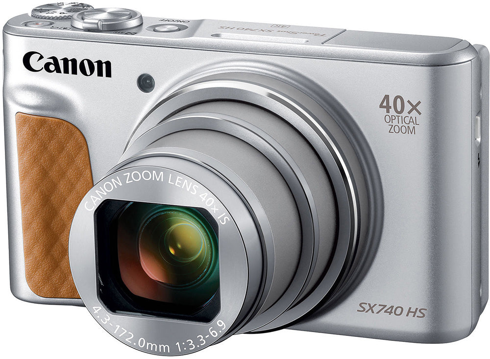 Canon PowerShot SX740 HS Silver 20.3 Megapixel Digital Camera - 2956C001 - image 3