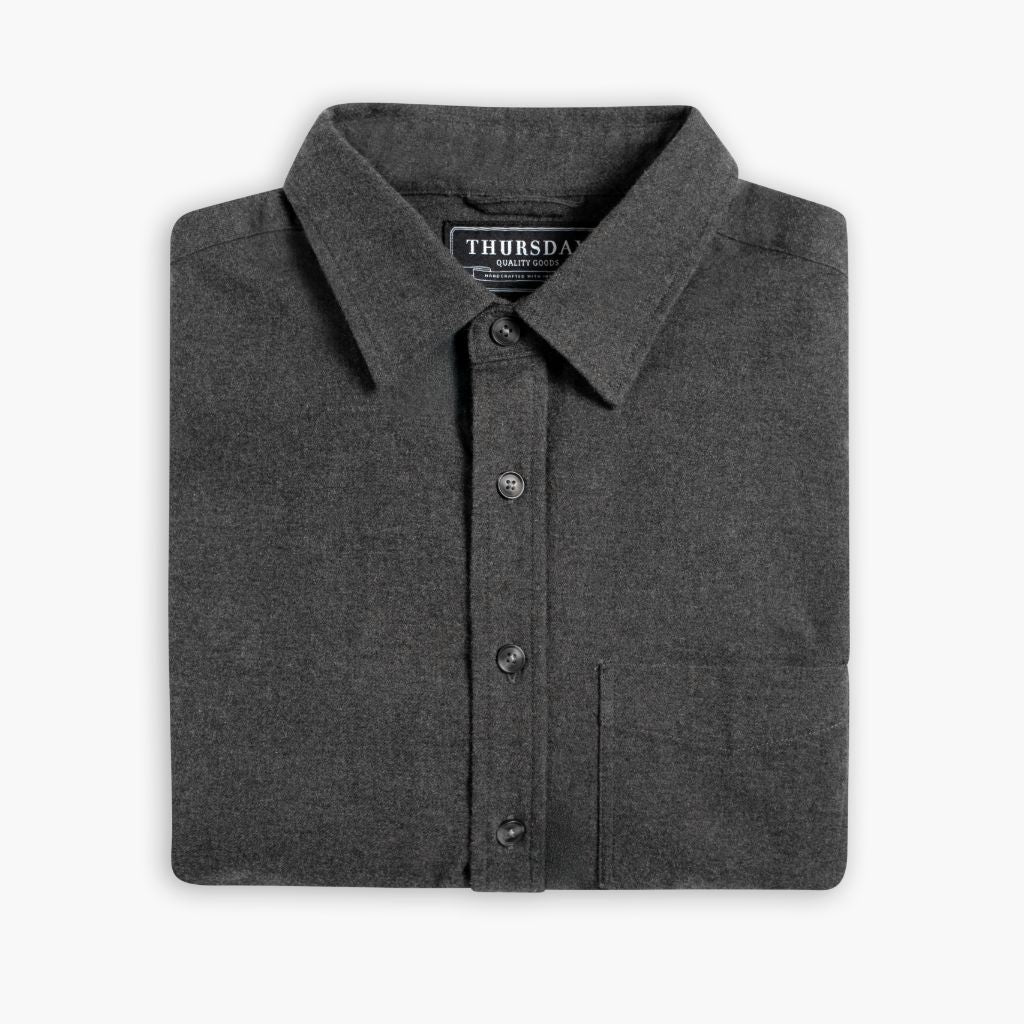 Solid Shirt | Heather Grey