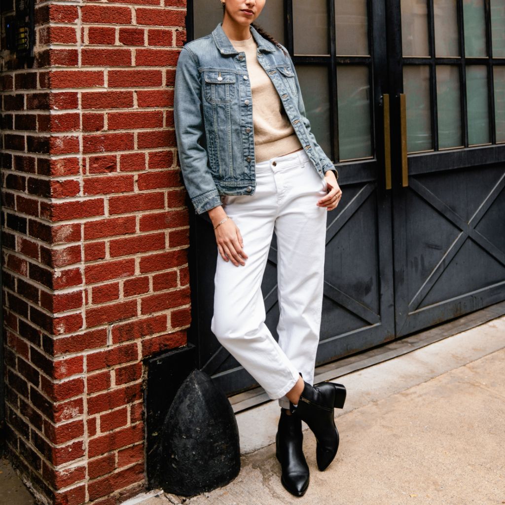 Denim Trucker Jacket | Medium Wash