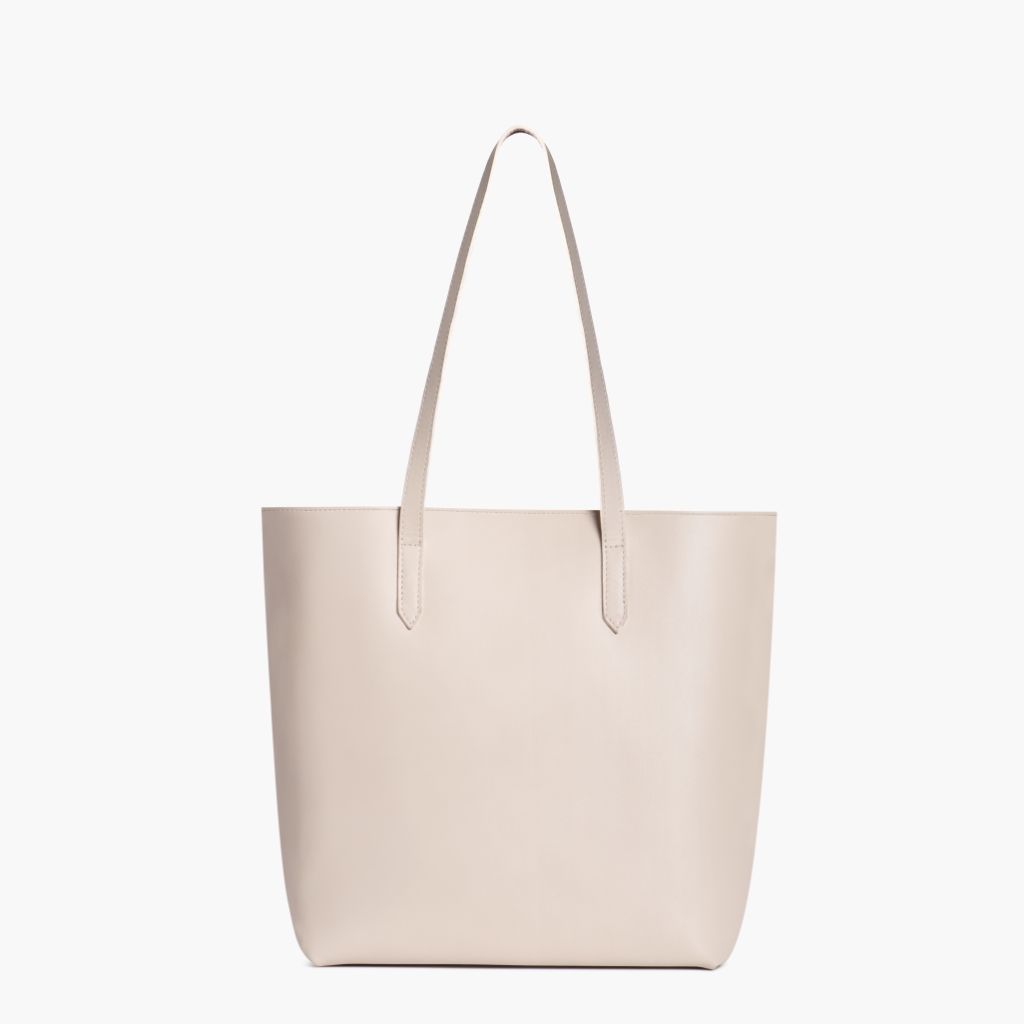 Everyday Tote | Beige (L) (Zipper)