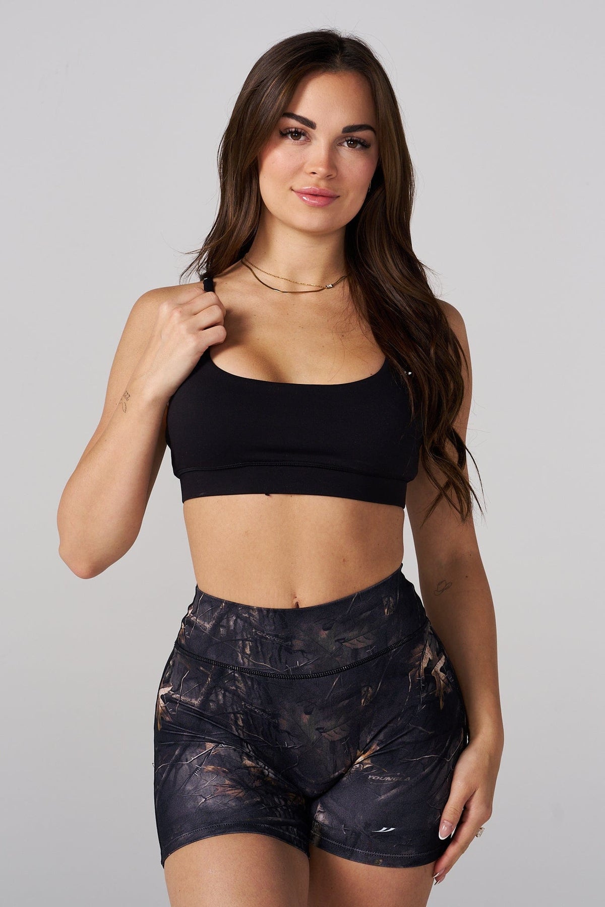 W3161 - Camo Urban Sports Bra
