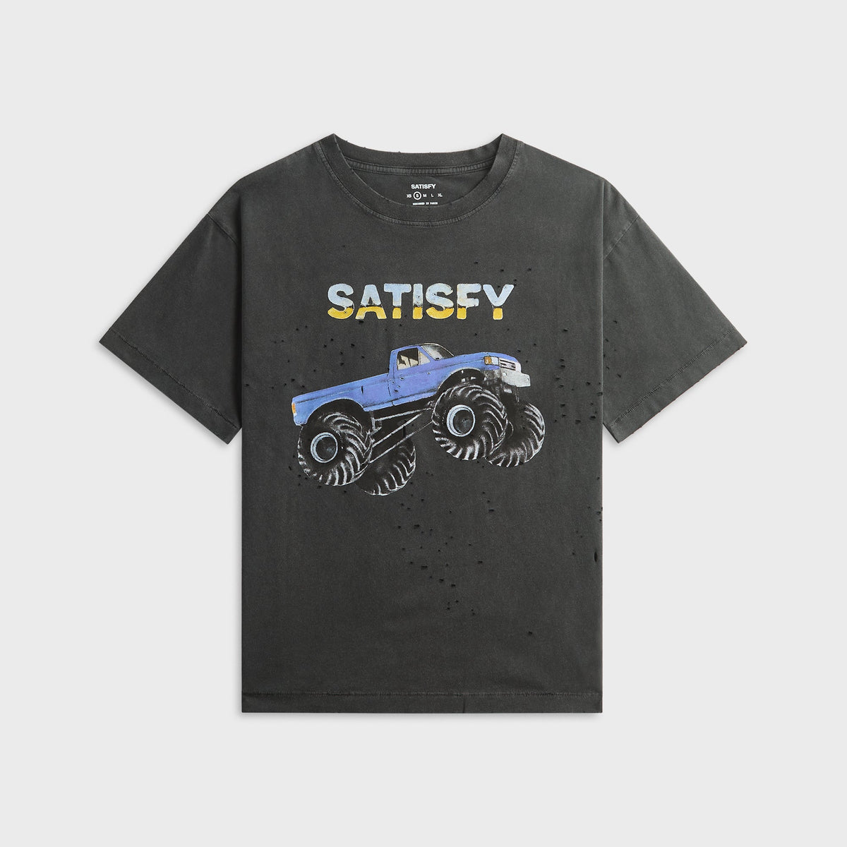 Satisfy MothTech™ Tee - Aged Black