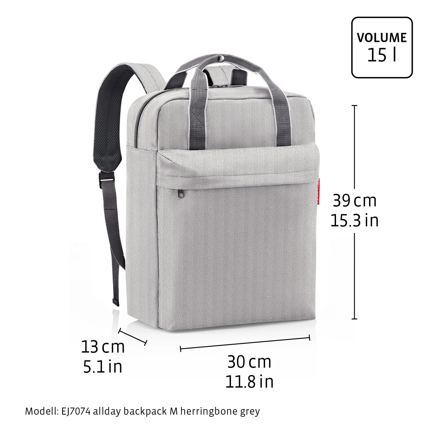 Allday Backpack M Dots