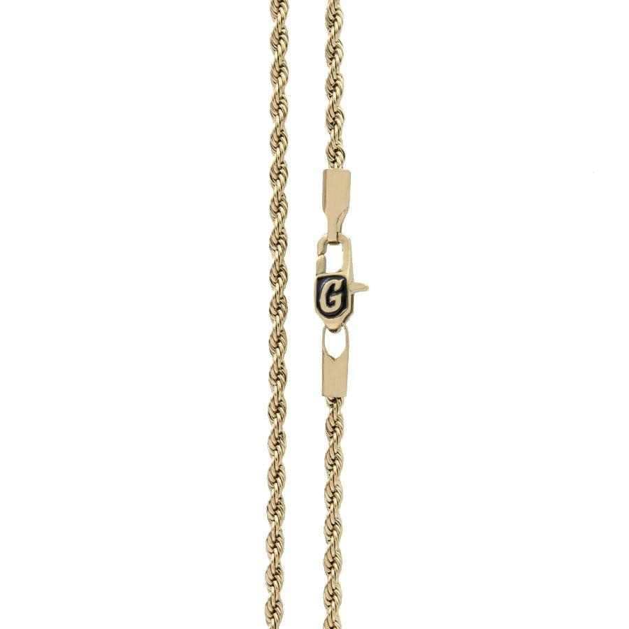 The GLD Shop 14" 2mm Rope Chain