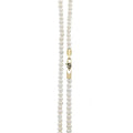 GLD Customs 14" 3mm White Pearl Necklace