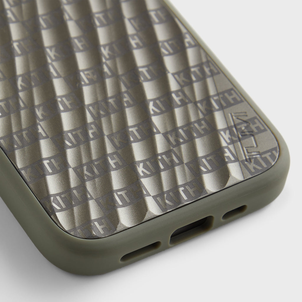 Kith for TUMI Aluminum iPhone 15 Pro Case - Plaster