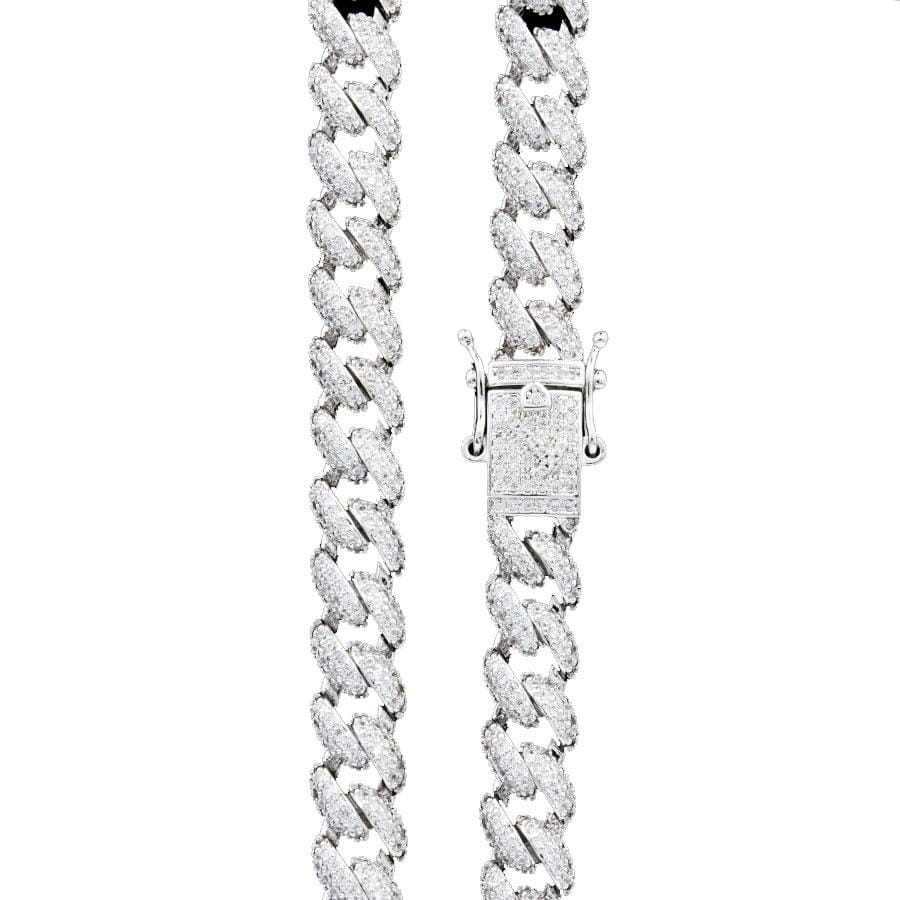 GLD Customs 16" 8.5mm Diamond Cuban Chain