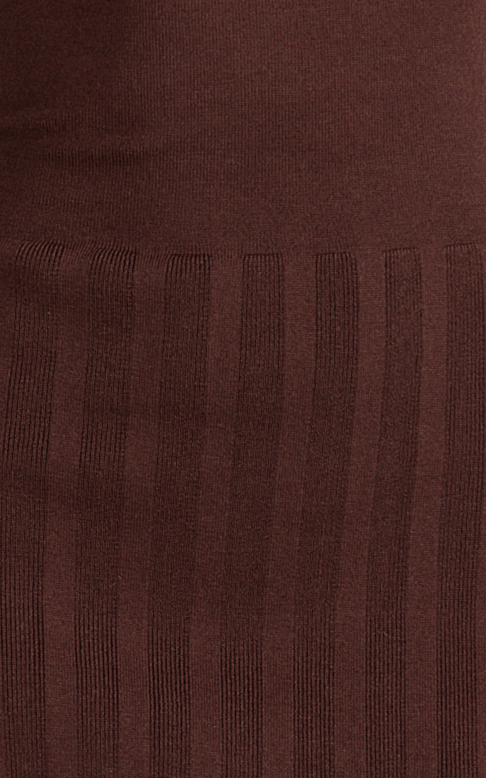 Jadey Midi Dress - Cap Sleeve Pleated Dress in Chocolate