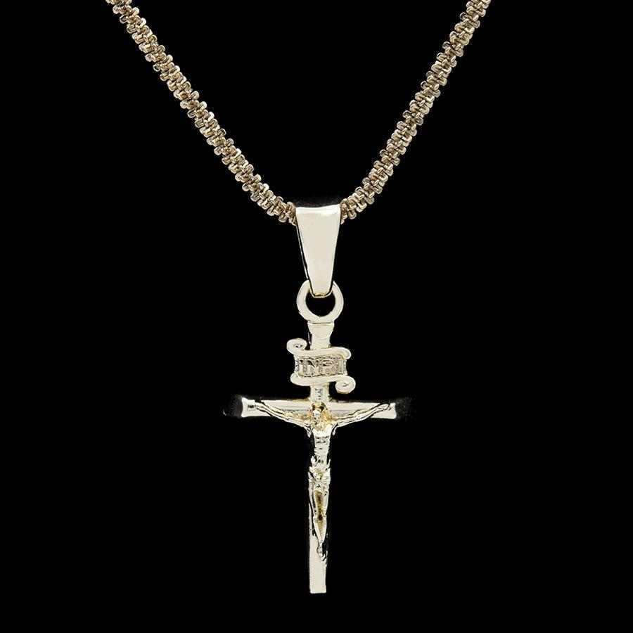 GLD Women 18k Vermeil Crucifix Pendant
