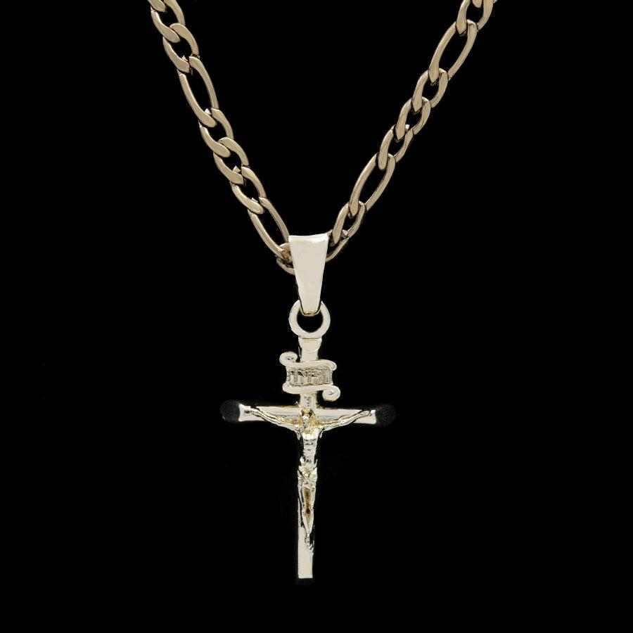 GLD Women 18k Vermeil Crucifix Pendant
