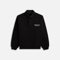 Essentials Fleece Polo - Black