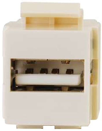 Cables To Go Snap-In USB A/A Female Keystone Insert Module - 28748 - image 2