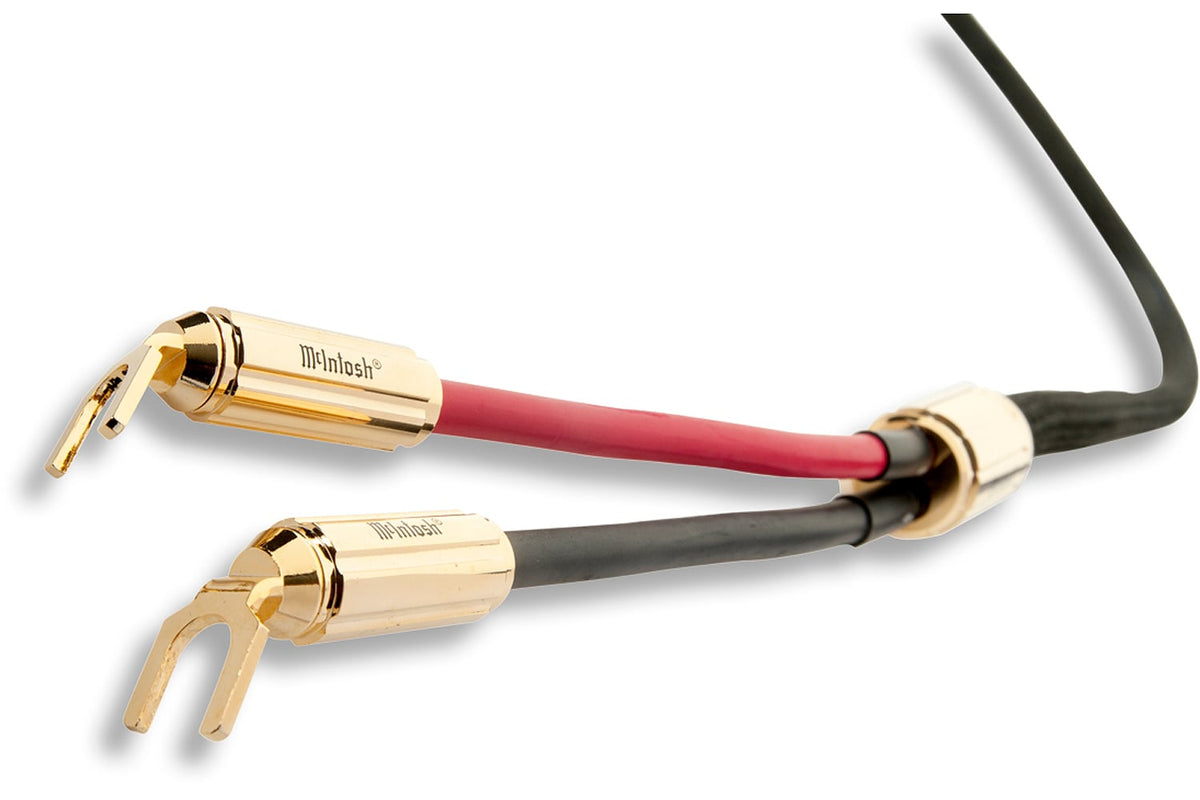 McIntosh 6.6 Feet Speaker Cable With Spade Connectors - CS2M - image 2