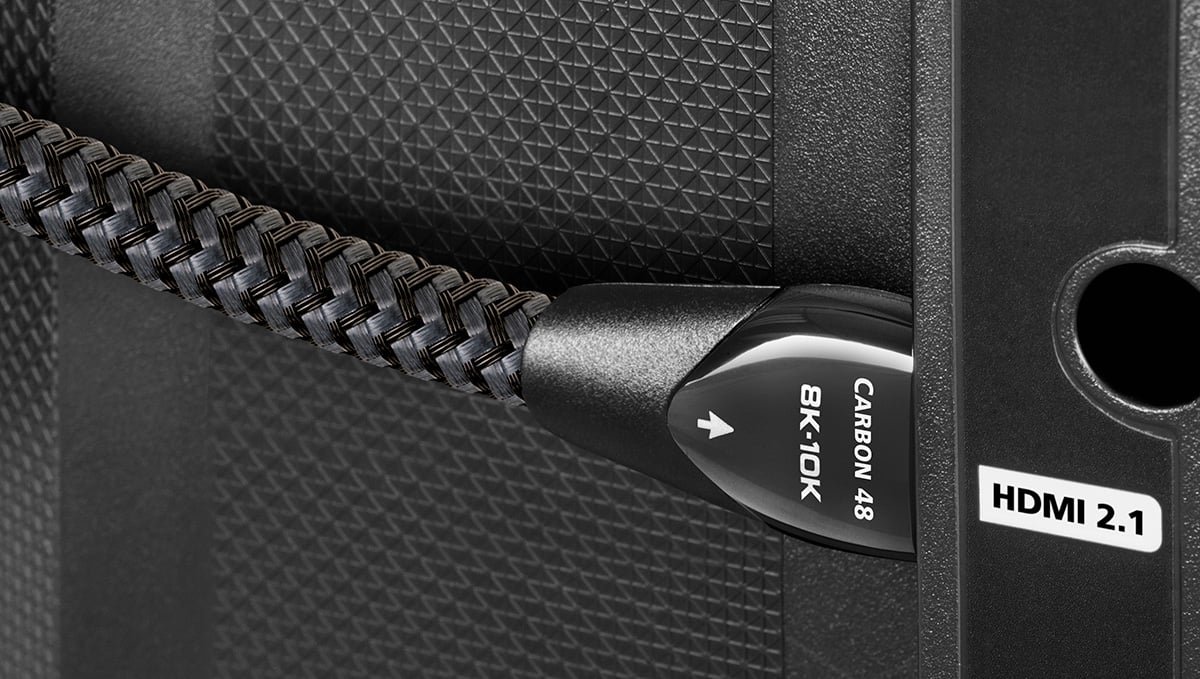 AudioQuest 2.25 Meter (7.4 Feet) Carbon 48 HDMI 2.1 Cable - HDM48CAR225 - image 3