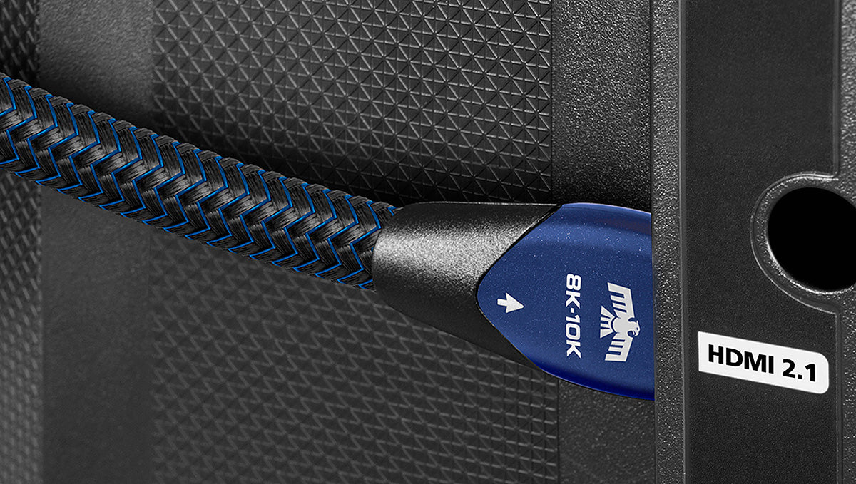 AudioQuest 0.75 Meter (2.5 Feet) Thunderbird 48 HDMI 2.1 Cable - HDM48TBIRD075 - image 3
