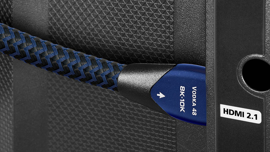 AudioQuest 0.75 Meter (2.5 Feet) Vodka 48 HDMI 2.1 Cable - HDM48VOD075 - image 3