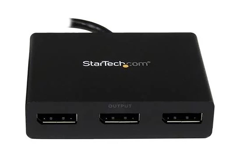 StarTech 3-Port DisplayPort To DisplayPort Multi-Monitor Splitter MST Hub - MSTDP123DP - image 3