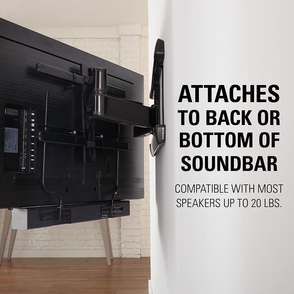 Sanus Black Speaker Mount For Soundbars - SASB1-B1 - image 3