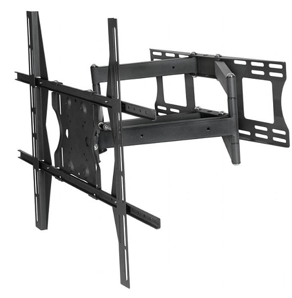 SunBrite Black Dual Arm Articulating Outdoor Weatherproof TV Wall Mount - SB-WM-ART2-XL-BL - image 3