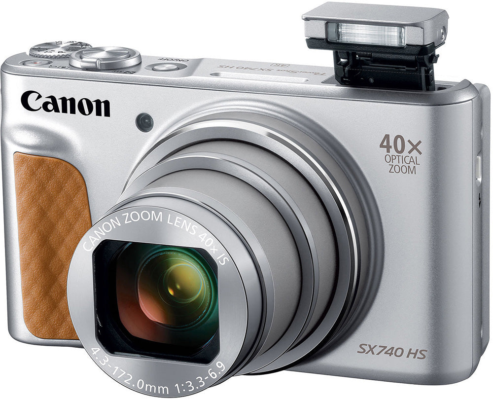 Canon PowerShot SX740 HS Silver 20.3 Megapixel Digital Camera - 2956C001 - image 4