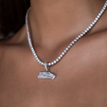 GLD Women Seattle Seahawks Official NFL Micro Logo Pendant