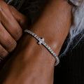 GLD PROMO - WOMEN Cross Tennis Bracelet