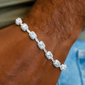 GLD PROMO Diamond Cushion Cut Bracelet