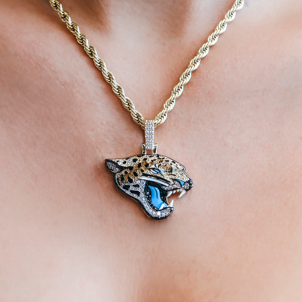 GLD Women Jacksonville Jaguars Official NFL Pendant