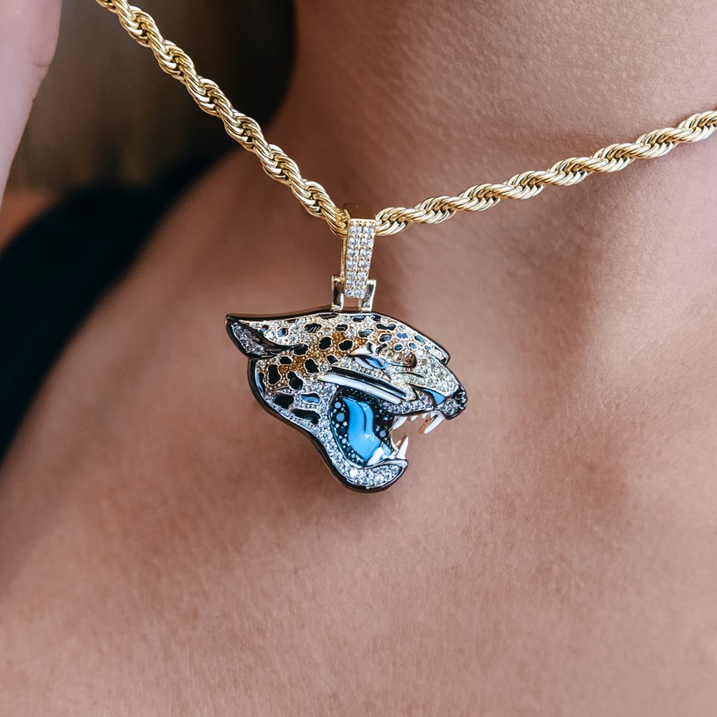 GLD Women Jacksonville Jaguars Official NFL Pendant
