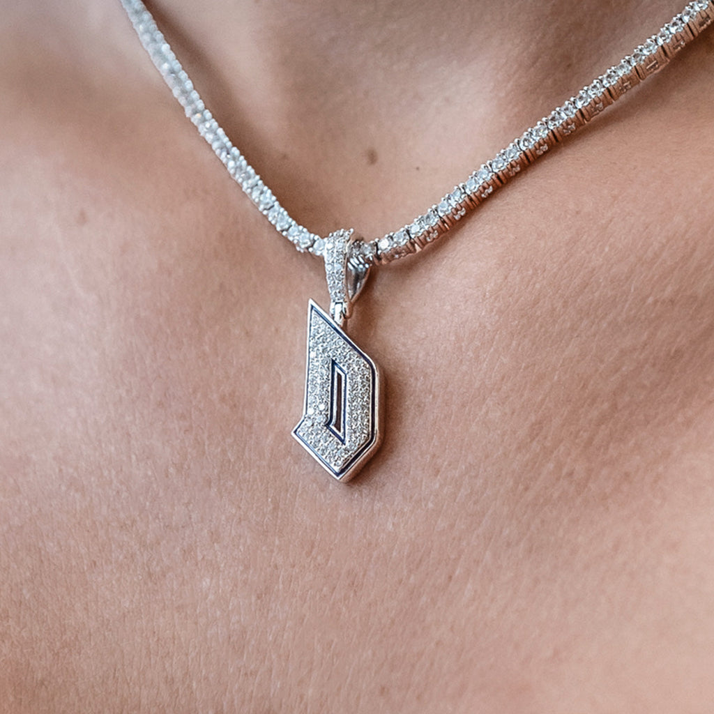 GLD Women Duquesne Dukes Official NCAA Logo Pendant