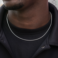 GLD PROMO Palm Chain in White Gold- 2mm