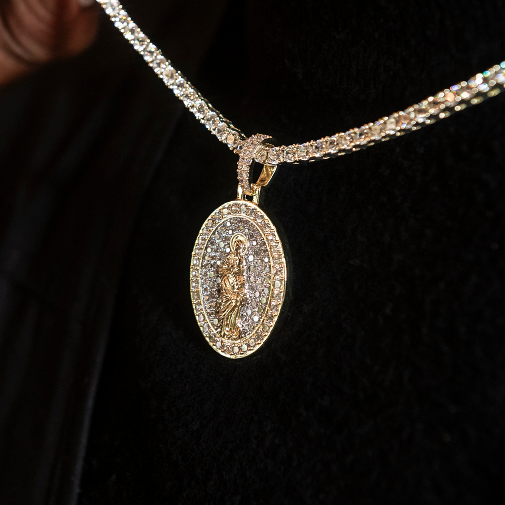 GLD Men Saint Catherine Pendant