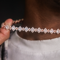 GLD Men Cloister Link Chain in Rose Gold  - 10mm