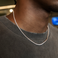 GLD PROMO Micro Tennis Chain in Rose Gold