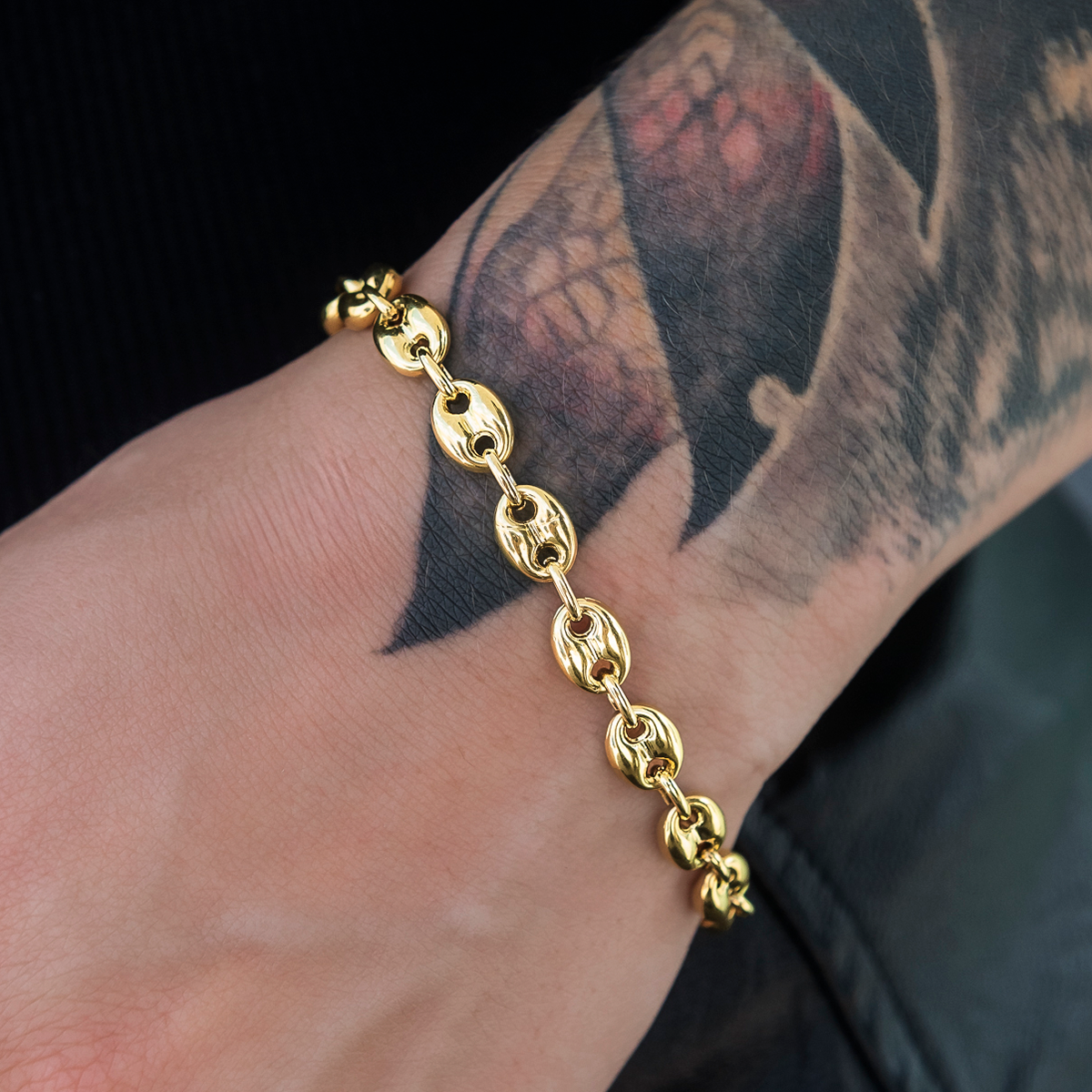 GLD Women Valentina Bracelet in Yellow Gold- 7mm