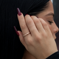 GLD PROMO - WOMEN 4MM Rope Ring in Rose Gold