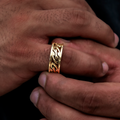GLD PROMO SETS GG Logo Ring in Yellow Gold