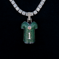 GLD Men Philadelphia Eagles Jalen Hurts Jersey Pendant