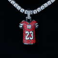 GLD Men San Francisco 49ers Christian McCaffrey Jersey Pendant