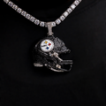 GLD Women Official NFL 2025 Edition Pittsburgh Steelers Helmet Pendant